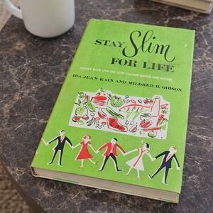 Stay Slim for Life 1958 Ida Jean Kain Diet Cookbook Hardcover